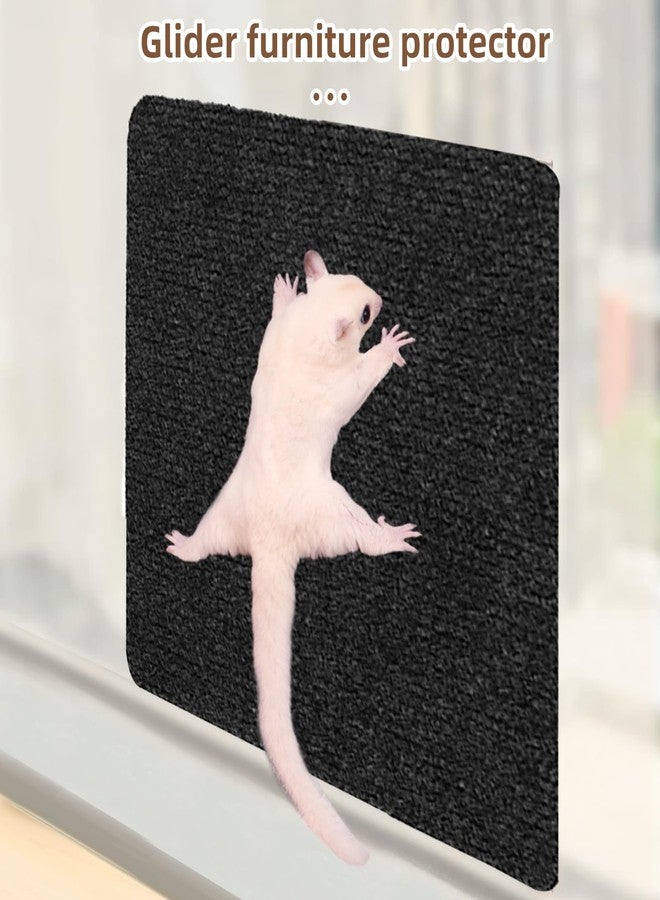 IIDEA 6-Pack Self-Adhesive Sugar Glider Climbing Mats - Space-Saving Cage Accessories, Enrichment Toys for Sharpening Claws, Wall & Furniture Protectors for Small Pets (6pcs) - Image 4